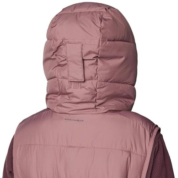 Columbia Pike Lake Long VEST Size 2X Fig Hood Omni Heat Insulated NEW - Picture 4 of 12